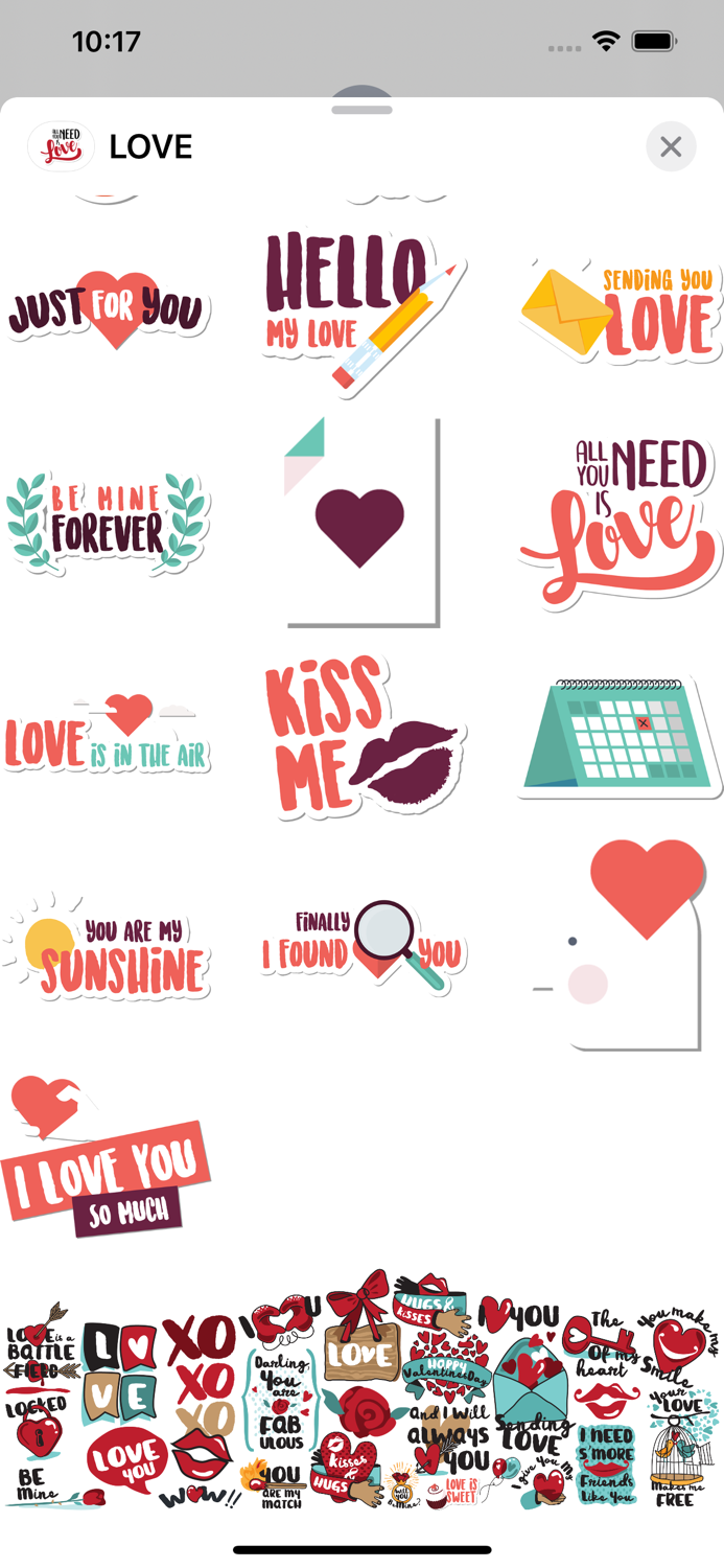 Love Stickers Memes and Emotes