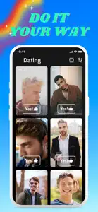 Bi Dating: LGBTQ+, Gays Only screenshot #3 for iPhone