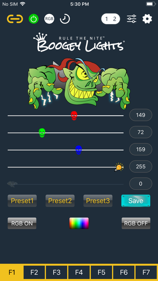#1. Boogey Lights® GEN2 APP (iOS) Podle: Boogey, Inc.