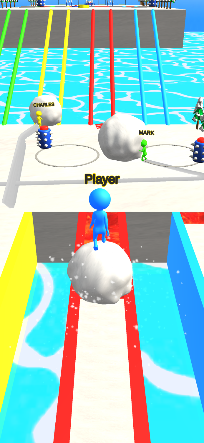 Snow Ball Race 3D