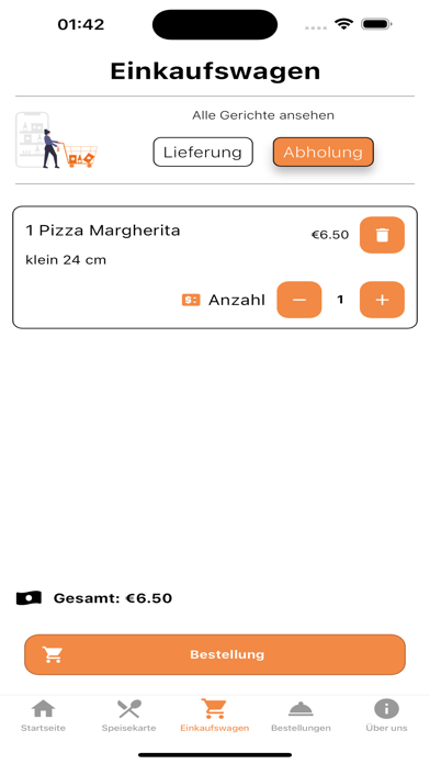 Pizzeria Milano-Barth Screenshot