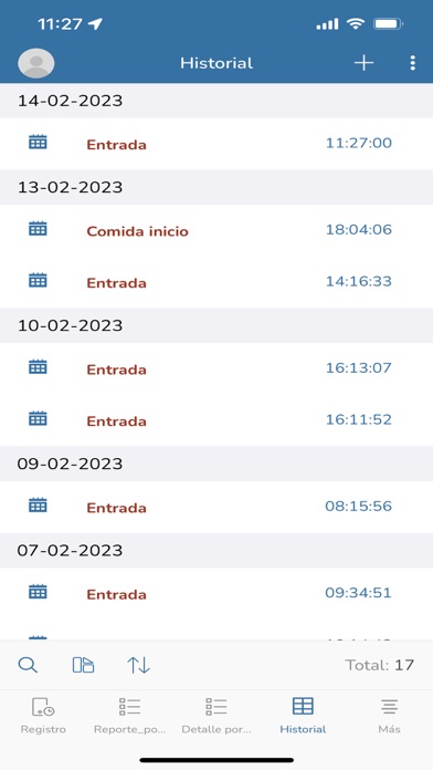 AppTec-Reloj checador Screenshot