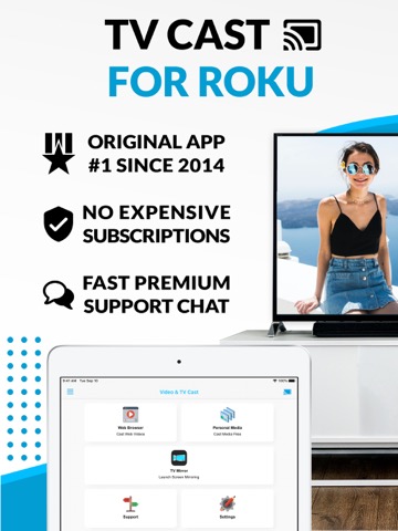 TV Cast for Roku Appのおすすめ画像1