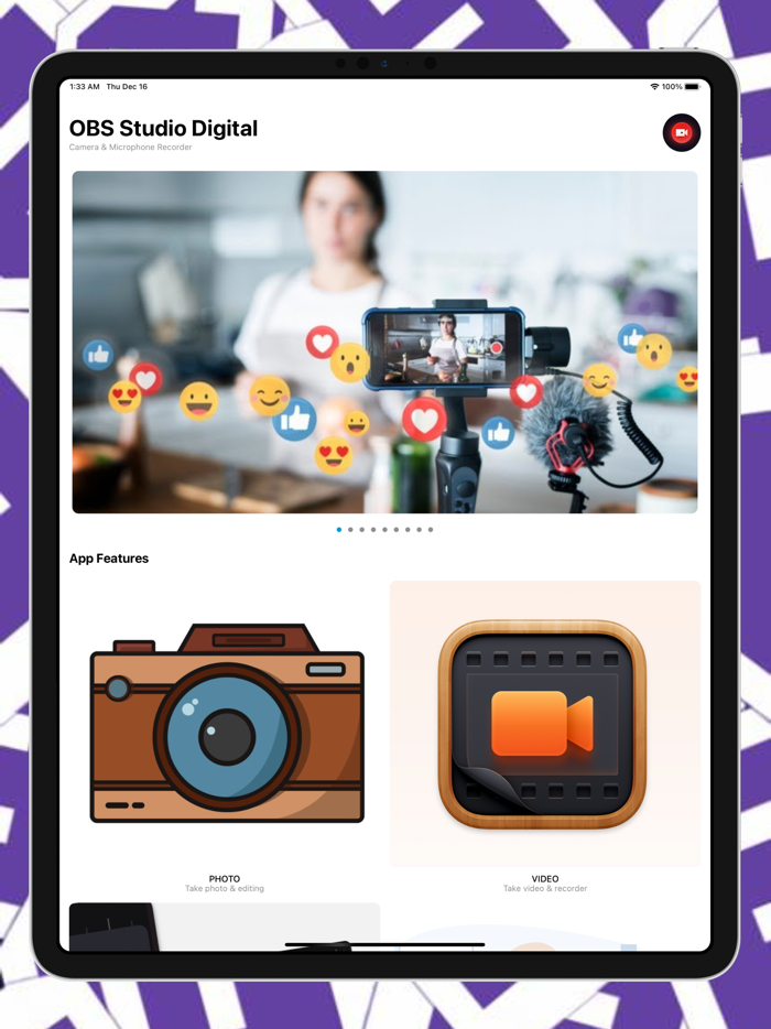 OBS Studio Digital Camera HD