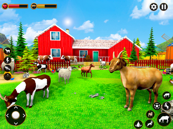 Screenshot #4 pour Crazy Goat Family Games Life