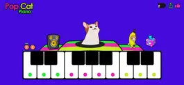 Game screenshot Pop Cat Piano mod apk