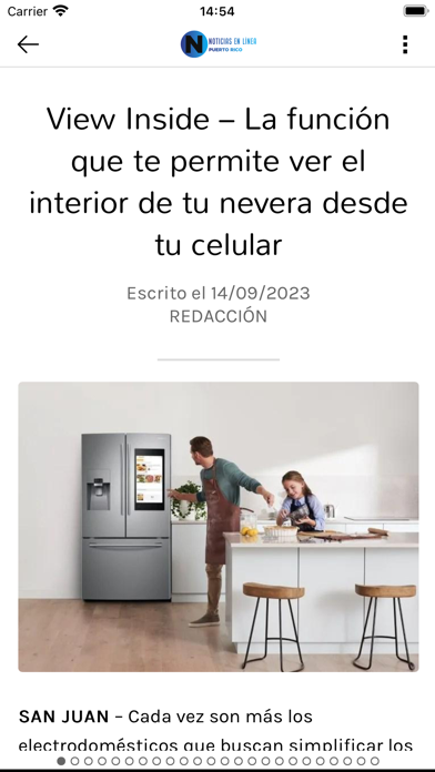 Noticias en Línea Screenshot