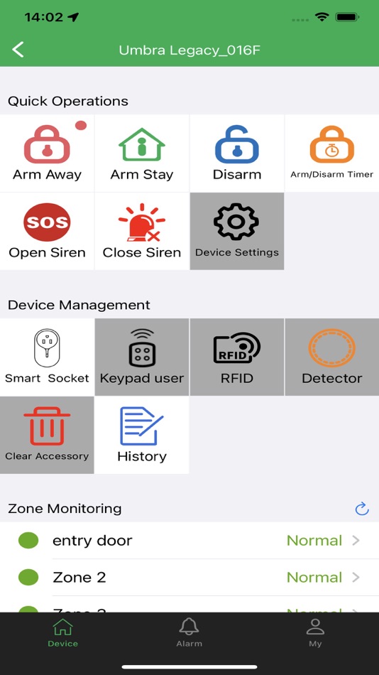 #4. UmbraAlarm (iOS) 由: Umbrella Mesh Network LLC