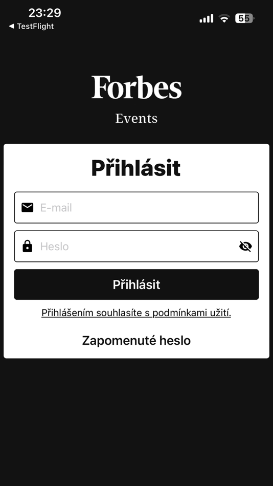 #1. Forbes Events (iOS) بواسطة: Happenee s.r.o.