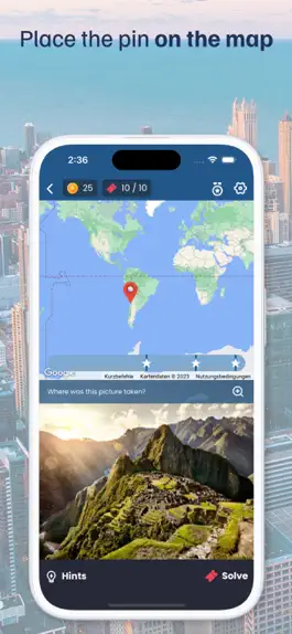 Game screenshot Geography Quiz with Pictures apk