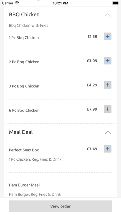 MMM Fried Chicken & Ribs Screenshot