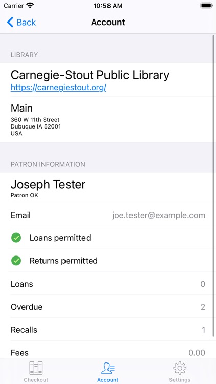 Carnegie-Stout Public Library screenshot-4