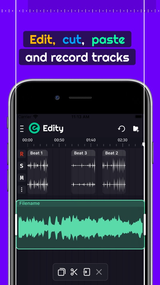 #1. Audio Lab: Music,Voice Editor (iOS) By: Tsovinar Popova