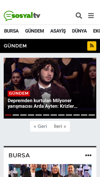 Sosyal TV | Bursa Haberleri Screenshot