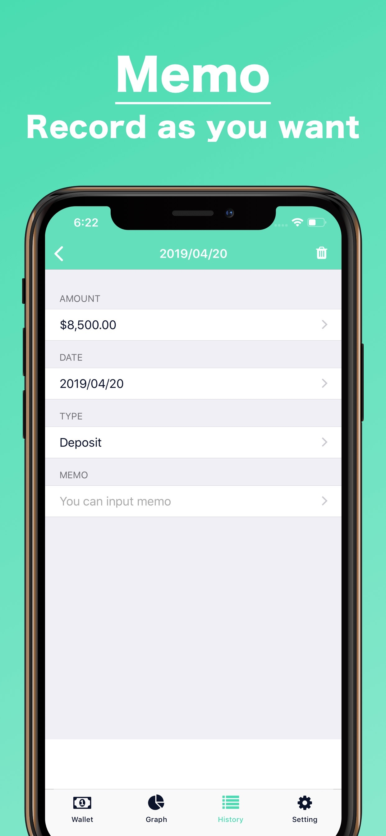 Cash / Wallet Management