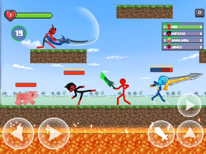 Stickman Combat Arena Battle