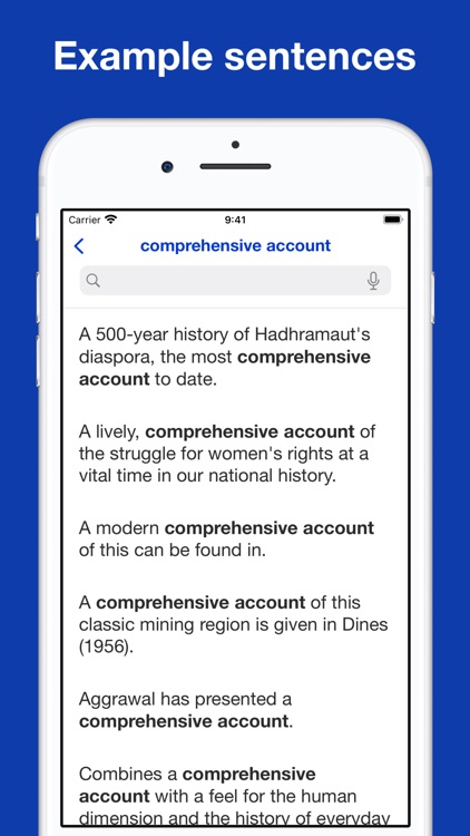 Academic Collocation List screenshot-5