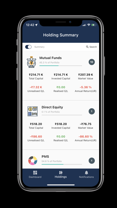 Hexagon Wealth Screenshot