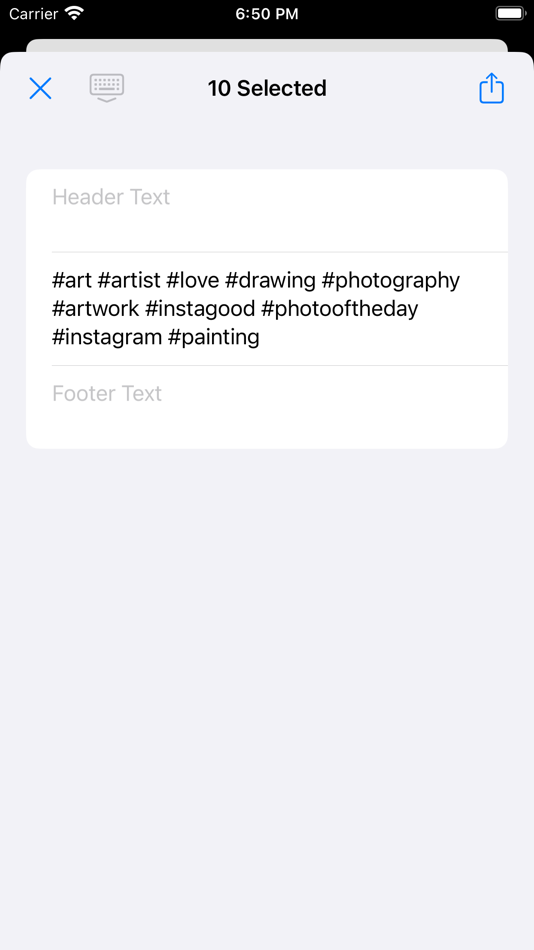 #3. Hashtag Notes - Copy & Paste (iOS) 由: FugaPiyo Inc.
