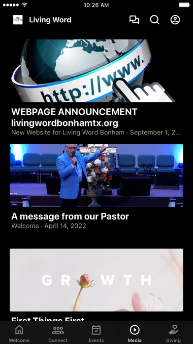 Living Word Church of God Screenshot