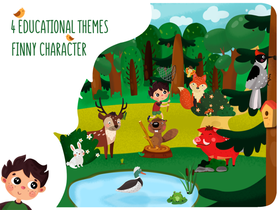 Kids educational games.Toddler iPad screenshot 3 - Education app