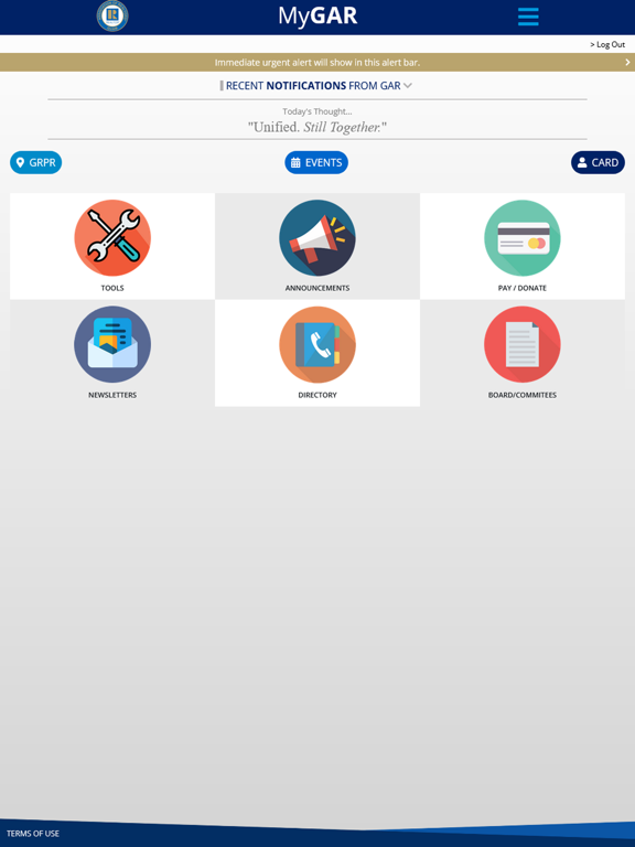 App screenshot