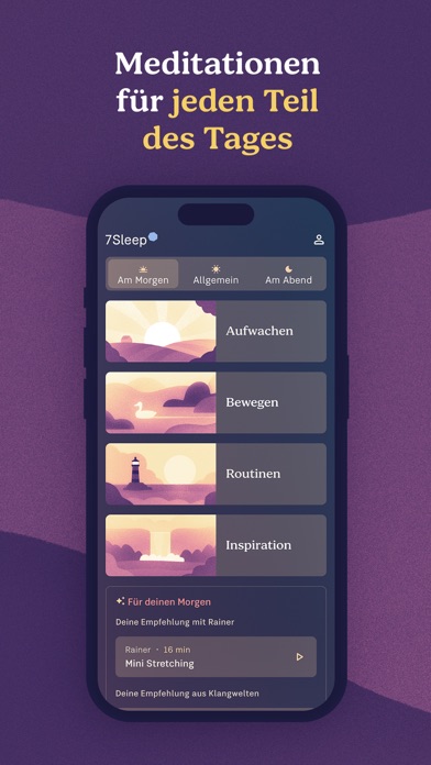 7Sleep - Schlaf & Achtsamkeit Screenshot