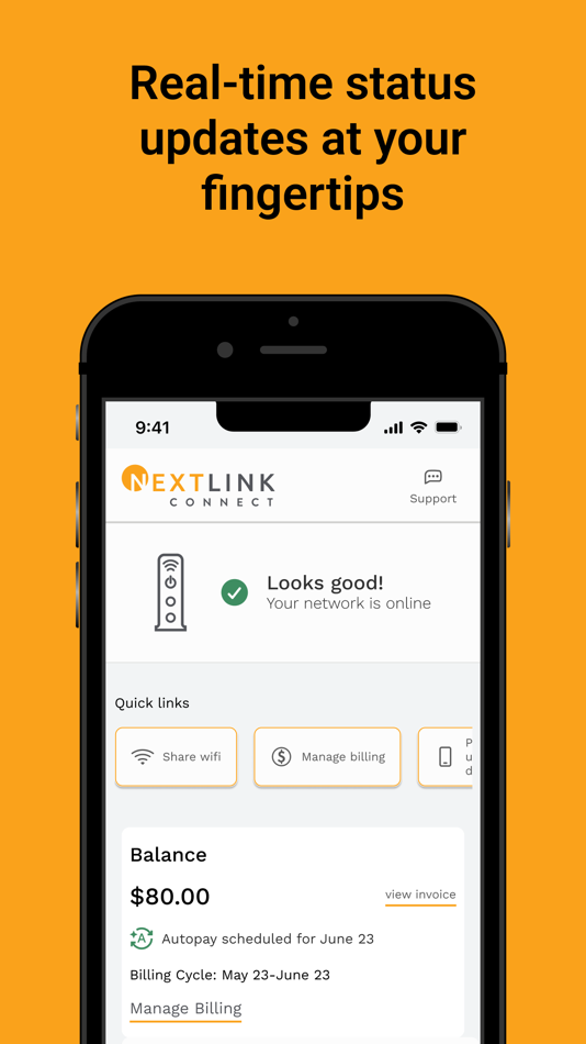 #1. Nextlink Connect (iOS) Με: Nextlink Internet
