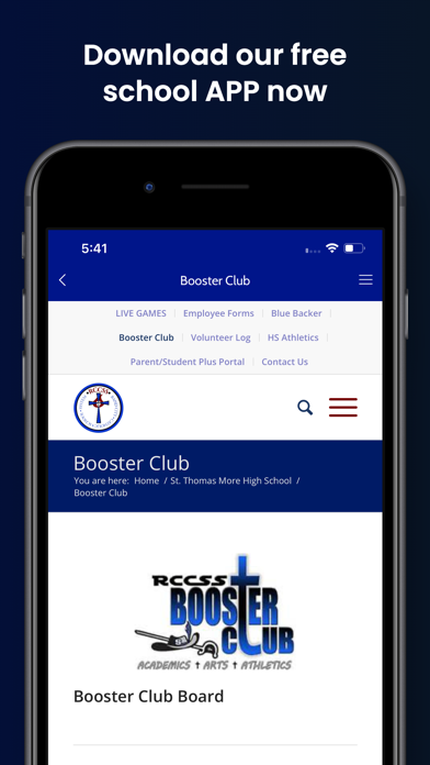 Rapid City Catholic School Screenshot