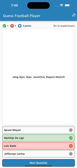 Game screenshot Guess Football Player By Clubs hack