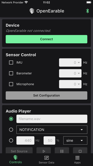 Screenshot #1 pour OpenEarable