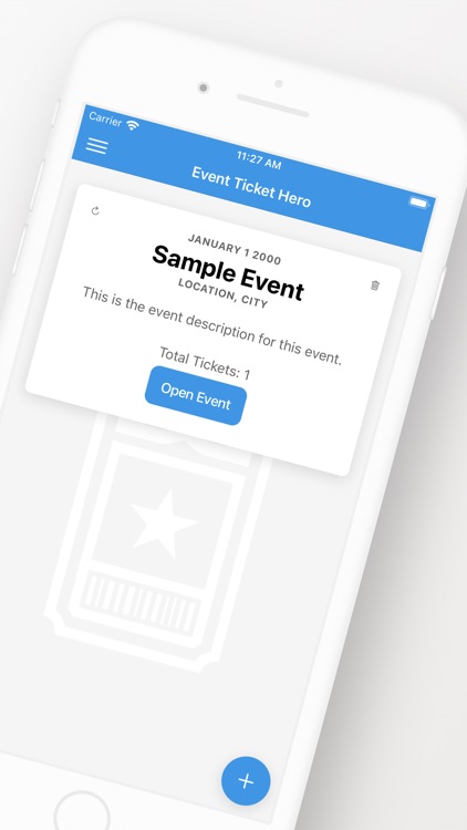 Event Ticket Hero: Create. Run