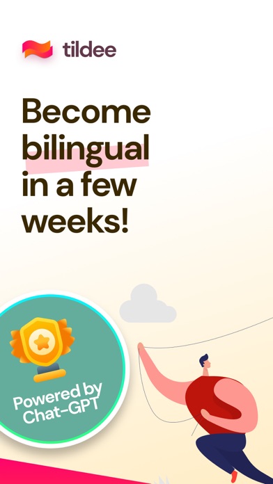 Tildee - Become bilingual Screenshot