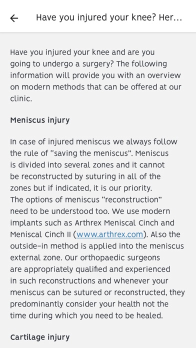 CZ Clinic Operace Screenshot