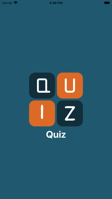 Mathematical Quiz Screenshot
