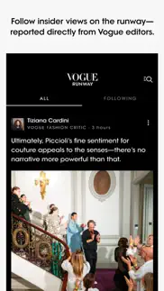 vogue runway fashion shows iphone screenshot 4