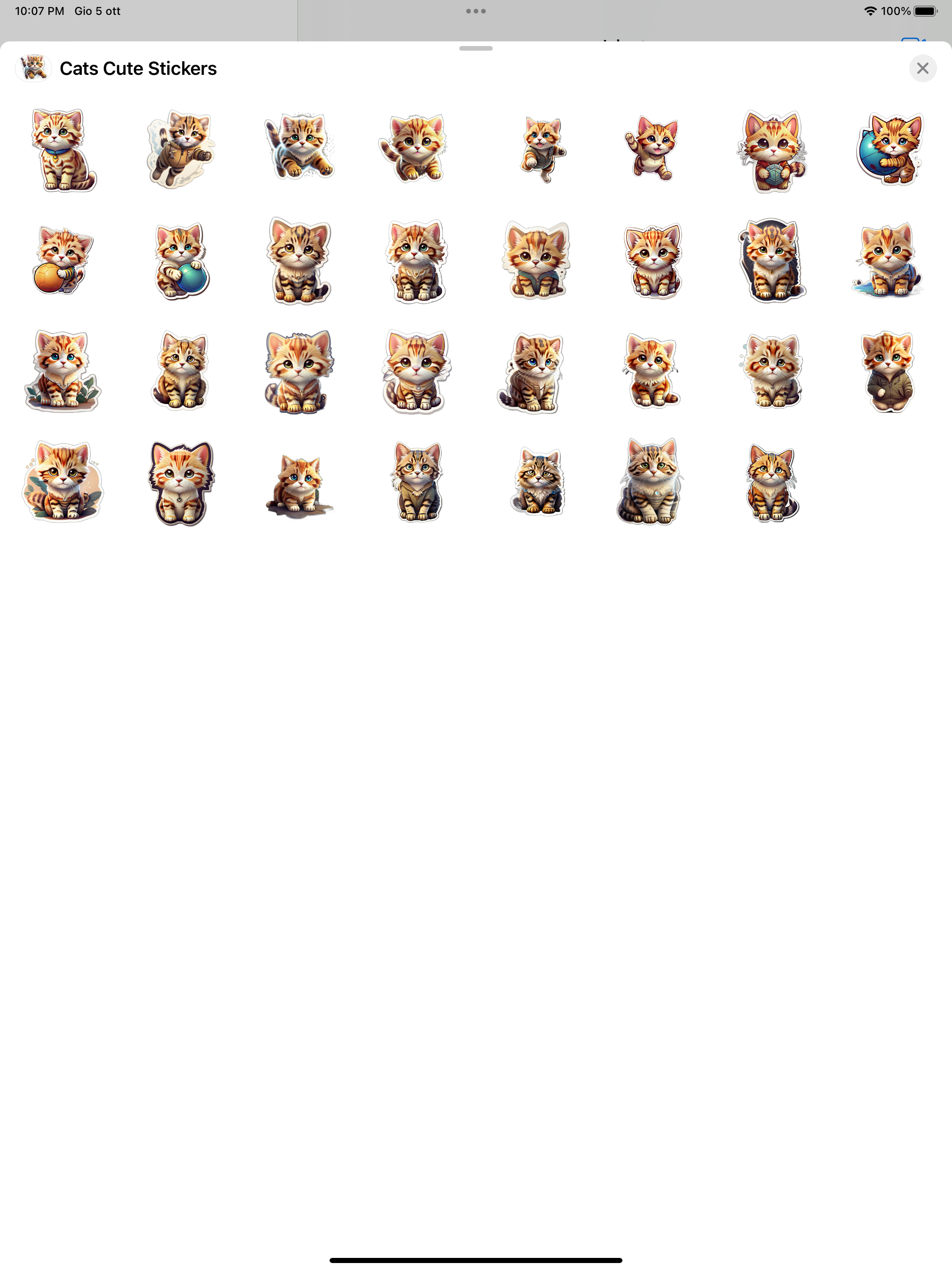Cats Cute Stickers