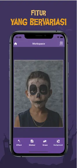 Game screenshot Scary Halloween Photo Editor apk