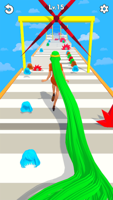 Fashion Long Hair Dancing Race Screenshot