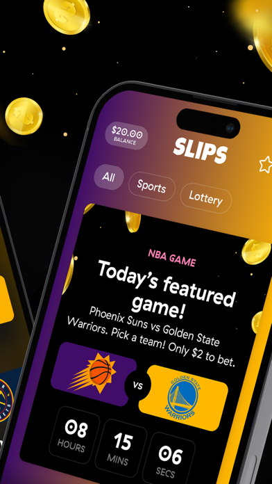 Slips - Lottery & Betting Screenshot