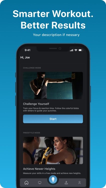 Immensus AI Boxing Workout