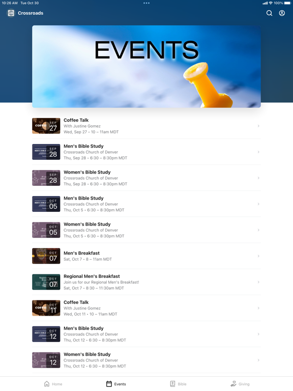 Screenshot #5 pour Crossroads Church of Denver