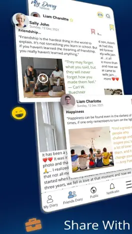 Game screenshot MyDiary Notebook apk