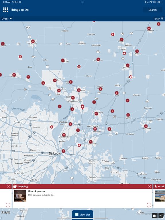 Great Rivers & Routes iPad screenshot 4 - Travel app