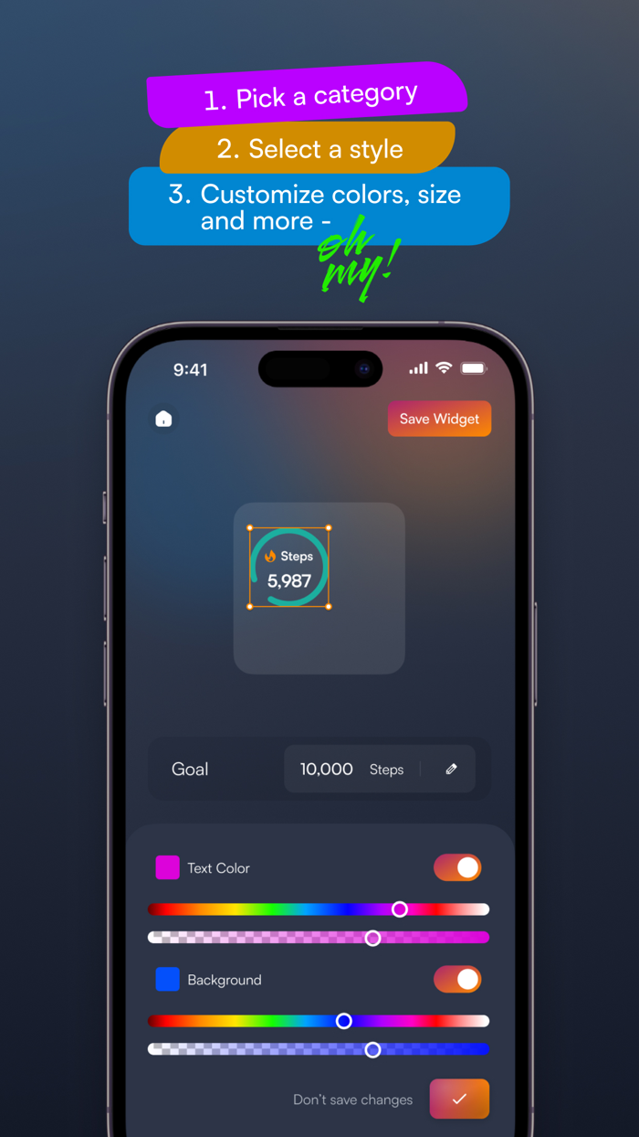 Any Widget No Literally...