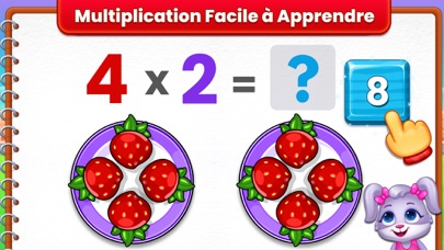 Screenshot #2 pour Jeux de multiplication enfants