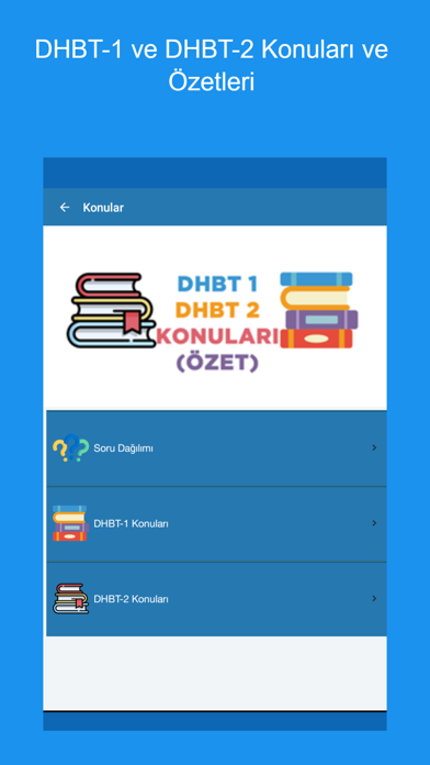 DHBT Sınavı PRO Screenshot