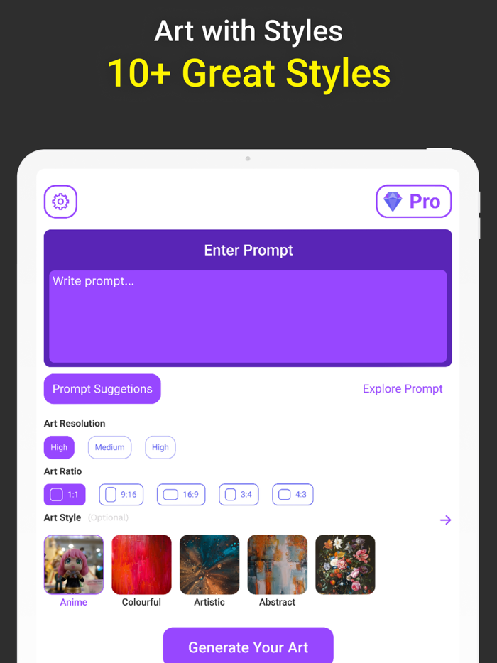 The Ai Art Generator  Ai