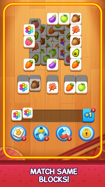 Tile Match: Fruit Pet Connect