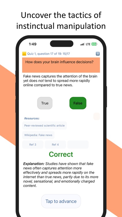 Advance: Life training screenshot-6